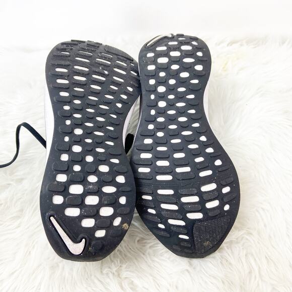 Nike US 9 Womens Oreo Black/Black-White InfinityRN 4 Low Top Running Sneaker - Picture 13 of 14